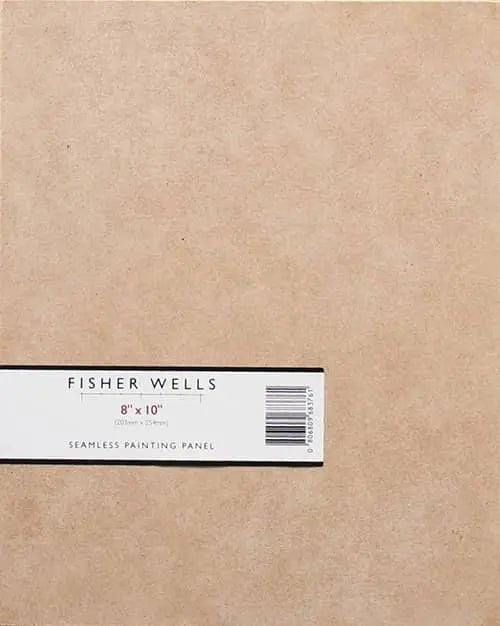 Fisher Wells Seamless Painting Panel 8 x 10" - theartshop.com.au