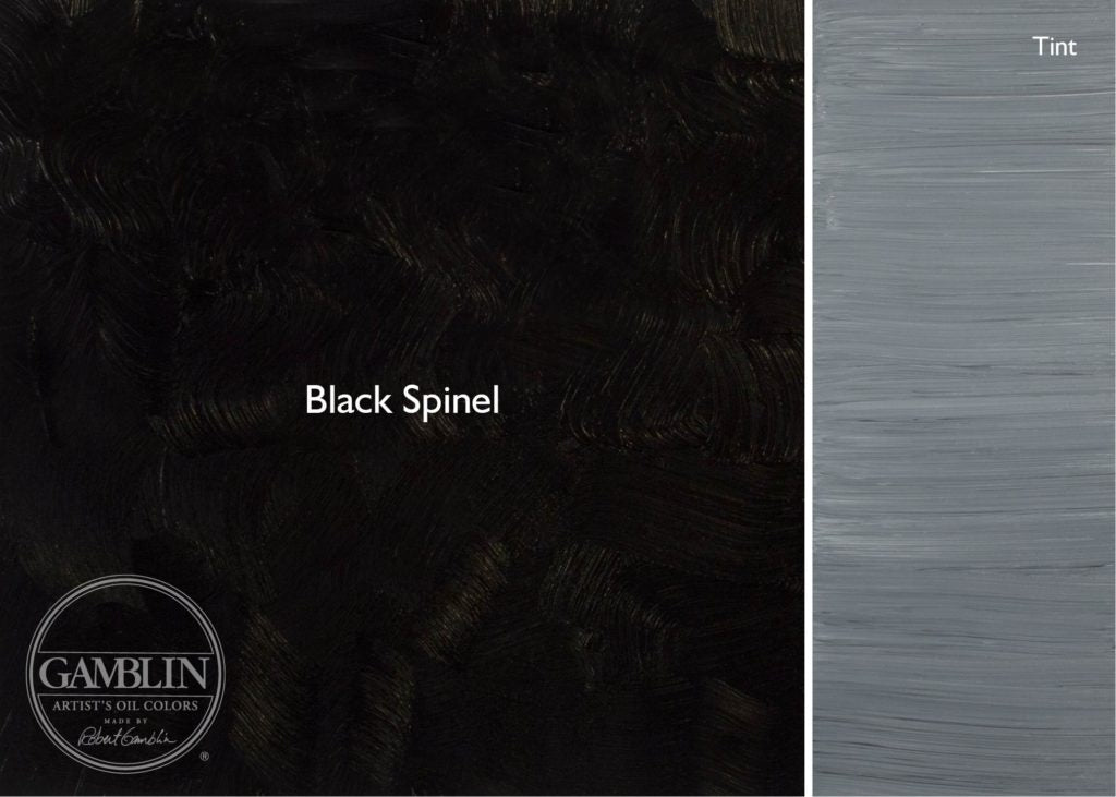 Gamblin Artist Oil 150ml Black Spinel - theartshop.com.au