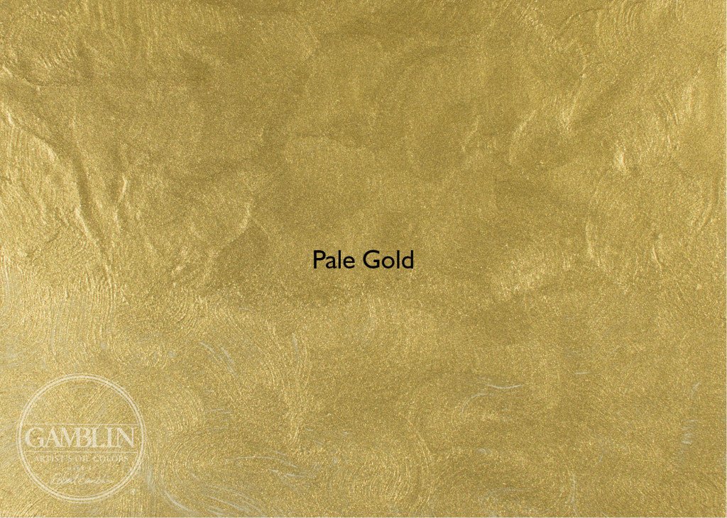 Gamblin Artist Oil 150ml Pale Gold - theartshop.com.au