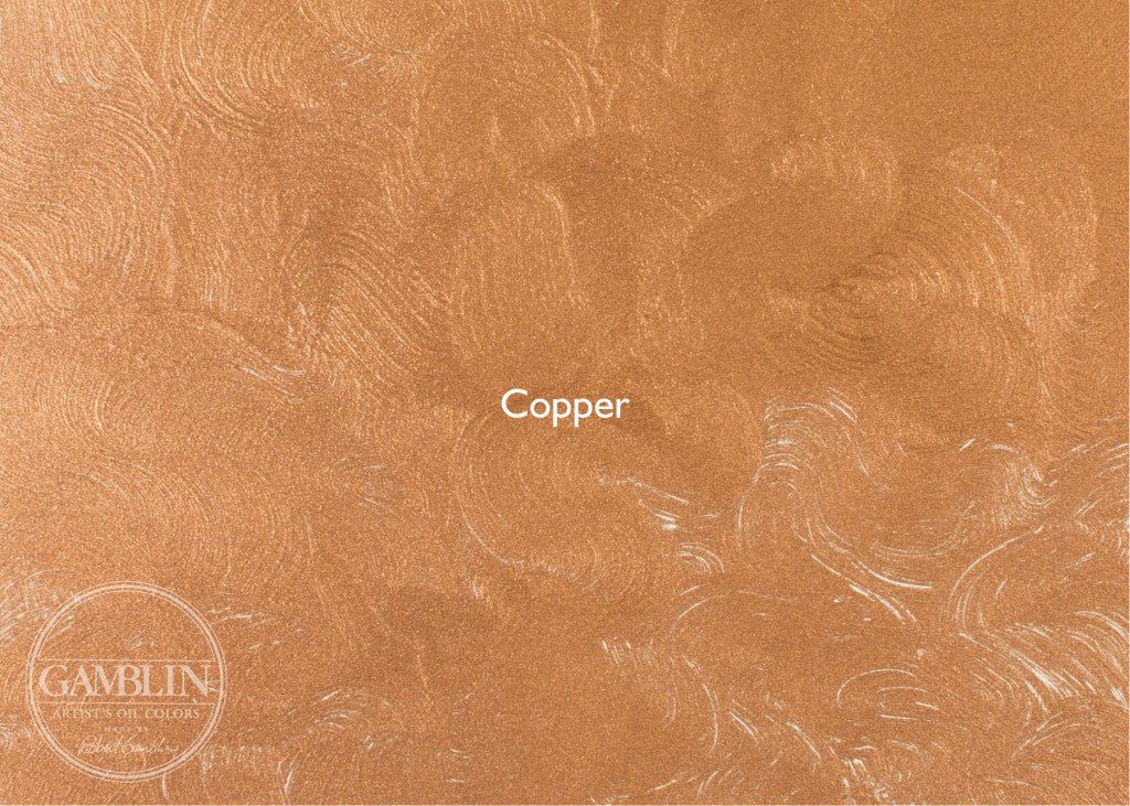 Gamblin Artist Oil 37ml Copper - theartshop.com.au