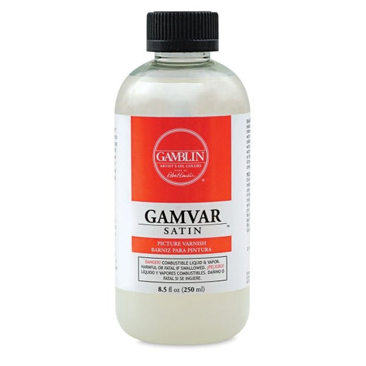 Gamblin Gamvar Picture Varnish Satin 250ml - theartshop.com.au
