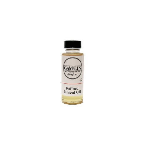 Gamblin Refined Linseed Oil 125ml - theartshop.com.au