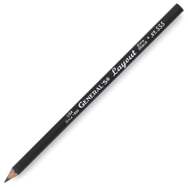 Generals Layout Pencil - Similar to 6B - theartshop.com.au