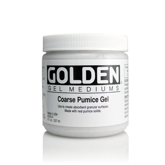 Golden Coarse Pumice Gel 237ml Tub - theartshop.com.au