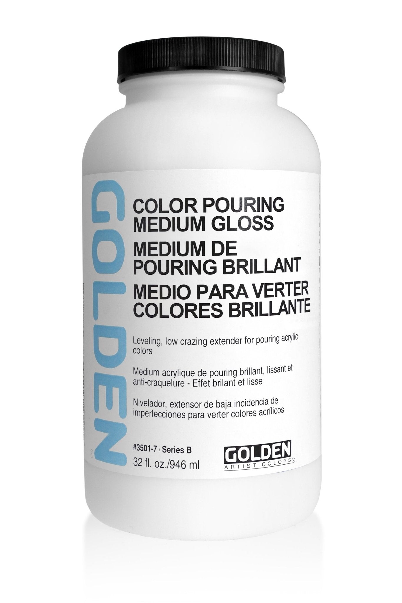 Golden Colour Pouring Medium Gloss 946ml - theartshop.com.au