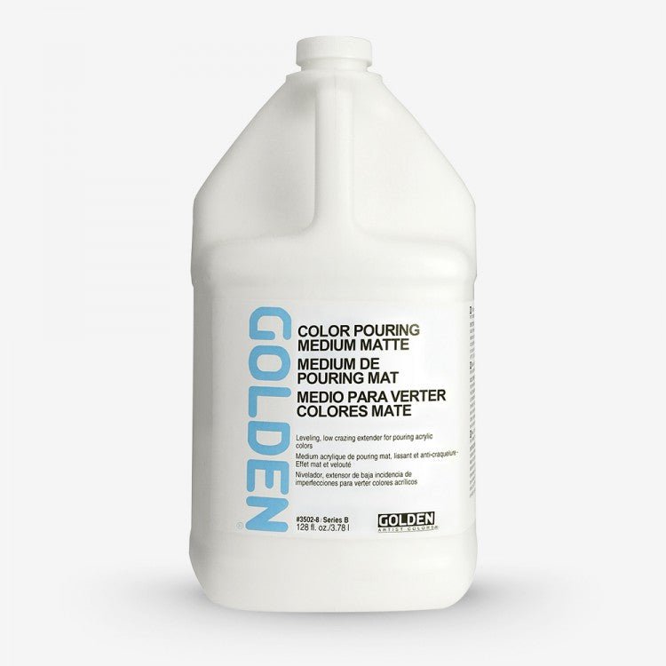 Golden Colour Pouring Medium Matte 3.78L –