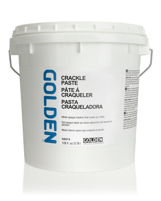 Golden Crackle Paste 3.78L - theartshop.com.au
