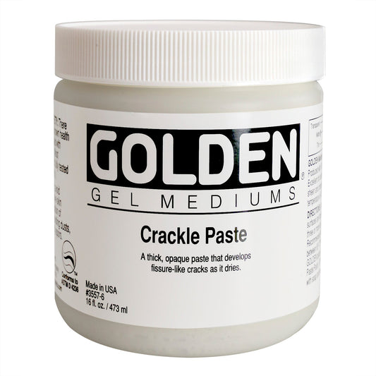 Golden Crackle Paste 473ml - theartshop.com.au