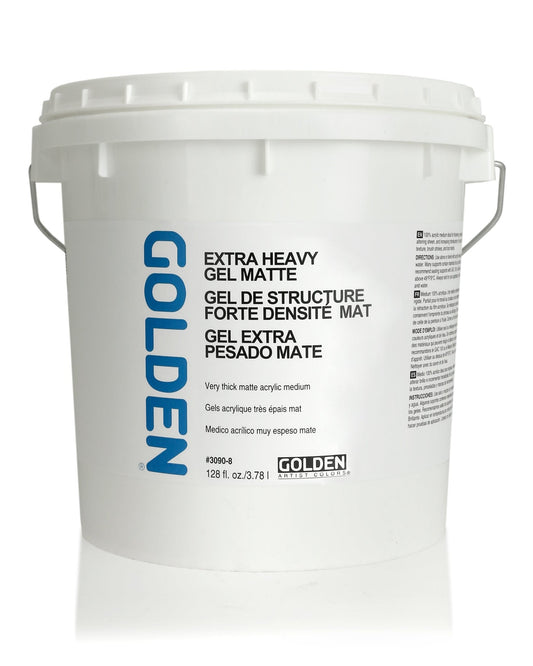 Golden Extra Heavy Gel (Matte) 3.78L - theartshop.com.au