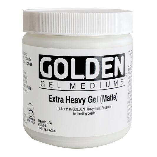 Golden Extra Heavy Gel (Matte) 473ml - theartshop.com.au