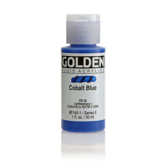 Golden Fluid Acrylic 30ml Cobalt Blue - theartshop.com.au