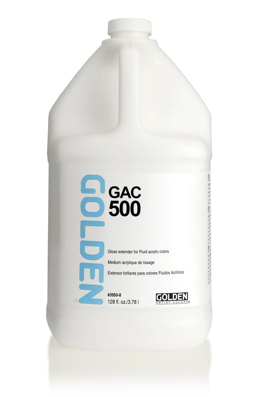 Golden GAC 500 Extends Fluid Acrylics 3.78L - theartshop.com.au