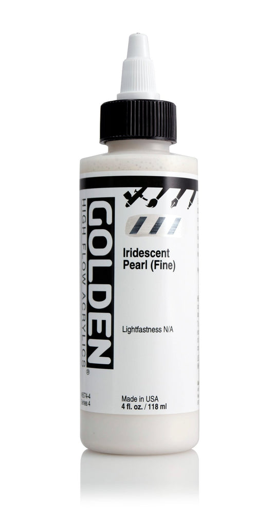 Golden Hi Flow Acrylic 118ml Iridescent Pearl (fine) - theartshop.com.au