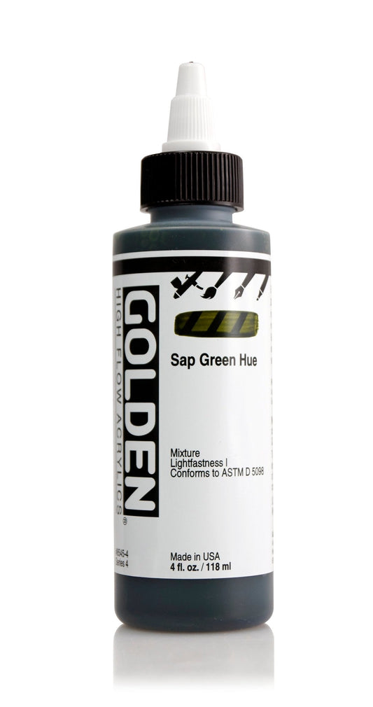 Golden Hi Flow Acrylic 118ml Sap Green Hue - theartshop.com.au