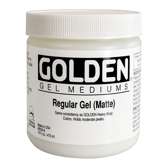 Golden Regular Gel (Matte) 473ml - theartshop.com.au