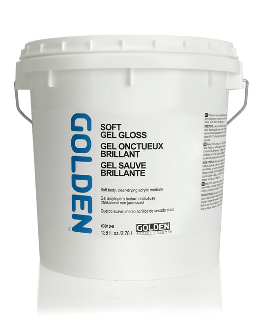 Golden Soft Gel (Gloss) 3.78L - theartshop.com.au