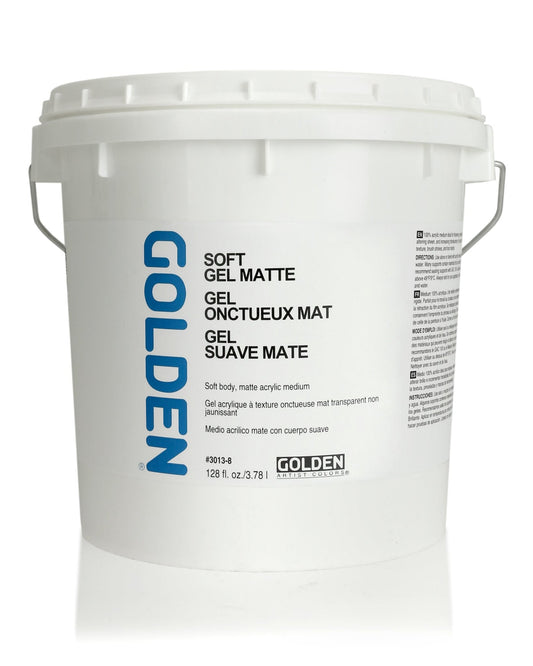 Golden Soft Gel (Matte) 3.78L - theartshop.com.au