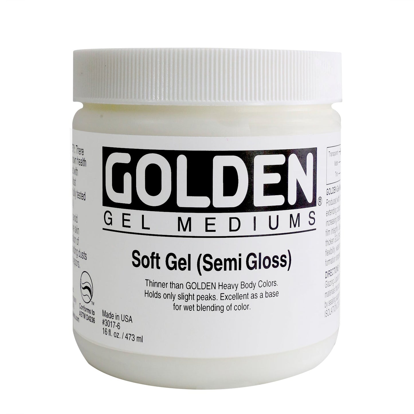 Golden Soft Gel (Semi-Gloss) 473ml - theartshop.com.au