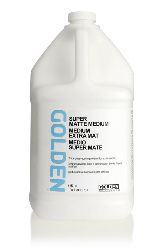 Golden Super Loaded Matte Medium 3.78L - theartshop.com.au