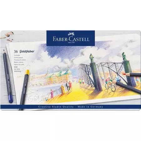 Goldfaber Colour Pencil Tin 36 - theartshop.com.au