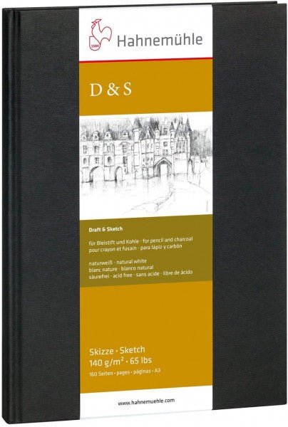 Hahnemuhle Deluxe Journal Black A3 Portrait - theartshop.com.au