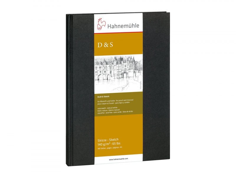 Hahnemuhle Deluxe Journal Black A5 Portrait - theartshop.com.au