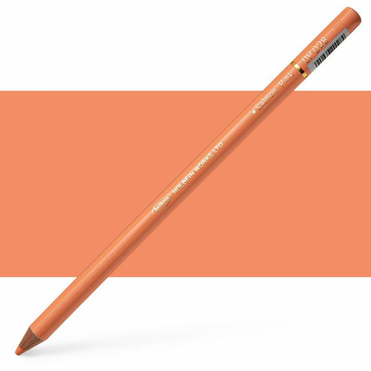 Holbein Colored Pencil OP028 Salmon Pink - theartshop.com.au