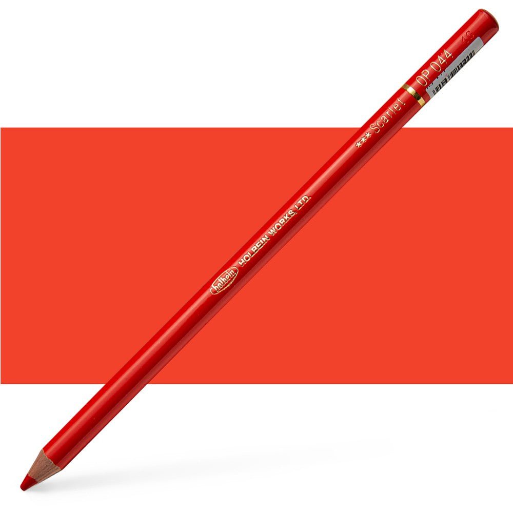 Holbein Colored Pencil OP044 Scarlet - theartshop.com.au