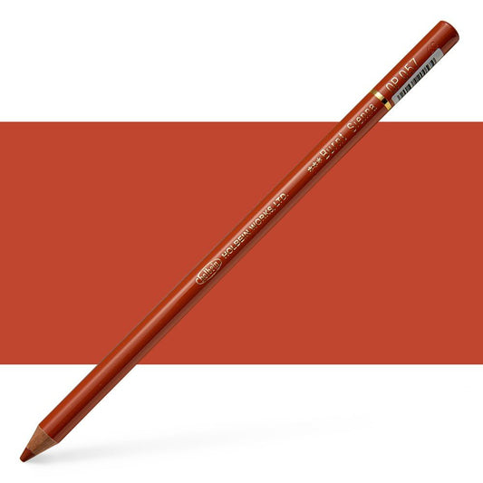 Holbein Colored Pencil OP057 Burnt Sienna - theartshop.com.au