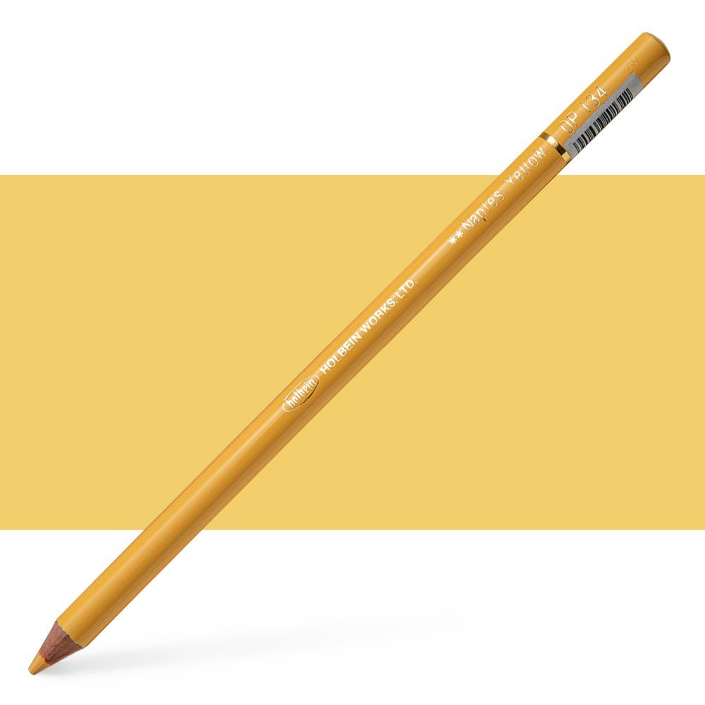 Holbein Colored Pencil OP134 Naples Yellow - theartshop.com.au