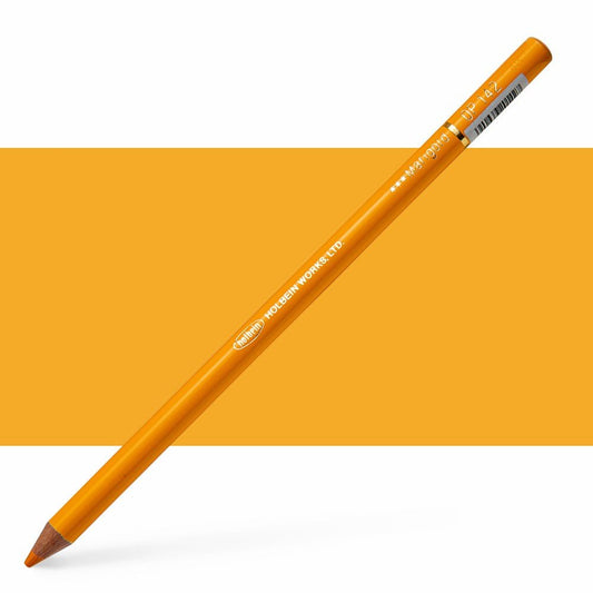 Holbein Colored Pencil OP142 Marigold - theartshop.com.au