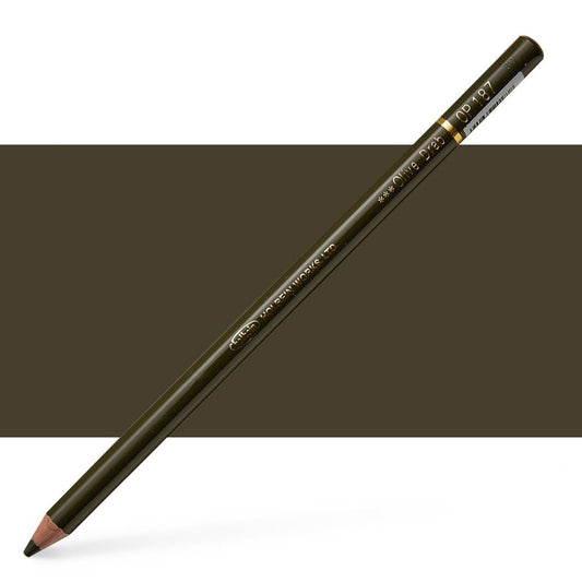 Holbein Colored Pencil OP187 Olive Drab - theartshop.com.au