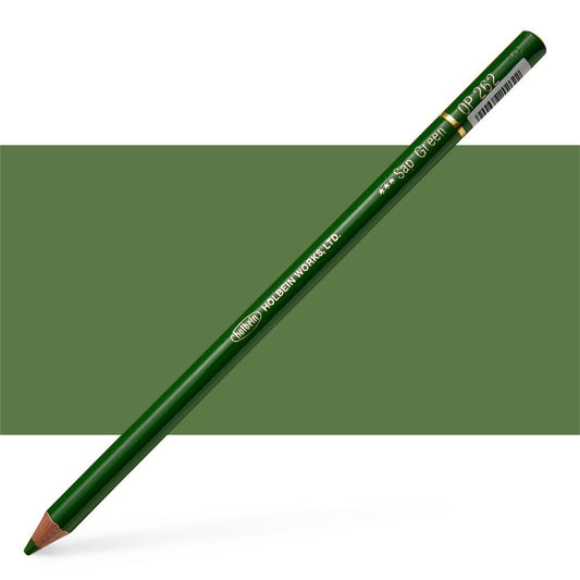 Holbein Colored Pencil OP262 Sap Green - theartshop.com.au