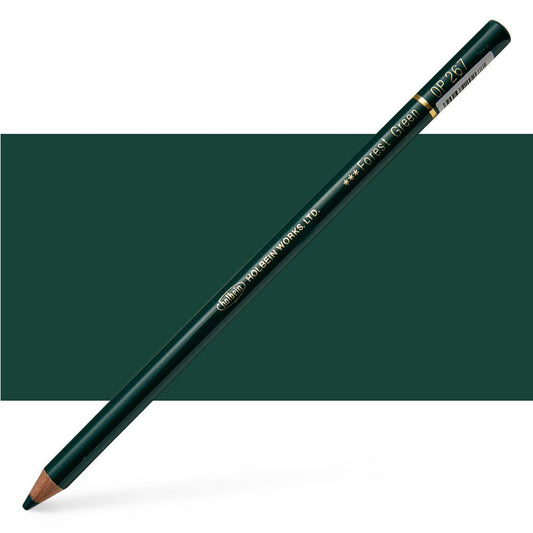 Holbein Colored Pencil OP267 Forest Green - theartshop.com.au