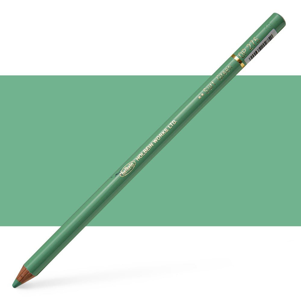 Holbein Colored Pencil OP275 Surf Green - theartshop.com.au