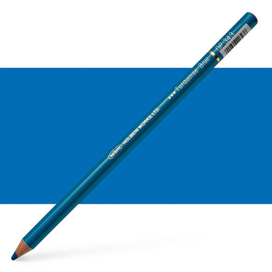Holbein Colored Pencil OP343 Turquoise Blue - theartshop.com.au