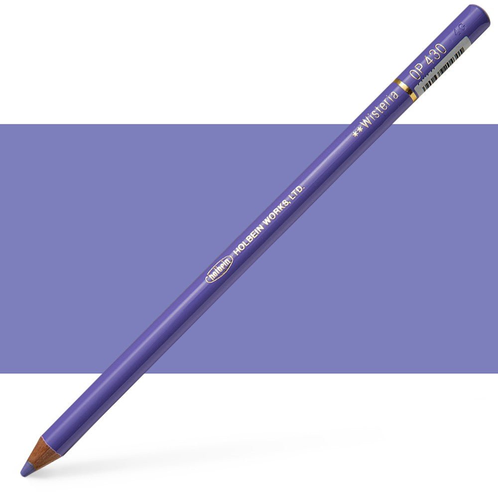 Holbein Colored Pencil OP430 Wisteria - theartshop.com.au