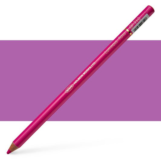 Holbein Colored Pencil OP710 Luminous Rose - theartshop.com.au