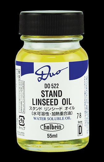 Holbein Duo Stand Linseed Oil 55ml - theartshop.com.au
