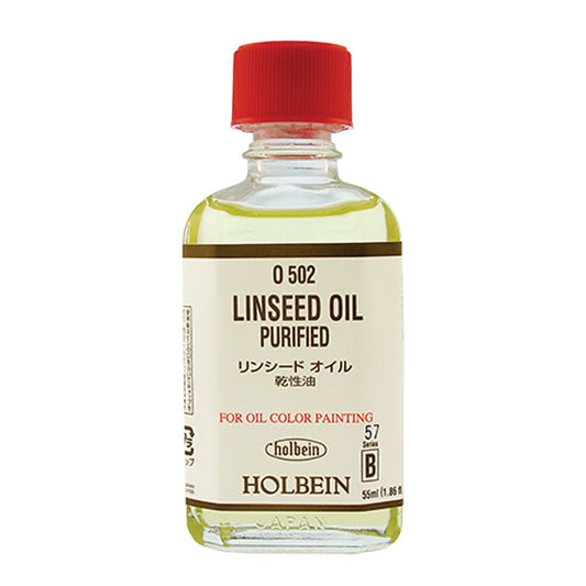 Holbein Linseed Oil 55ml - theartshop.com.au