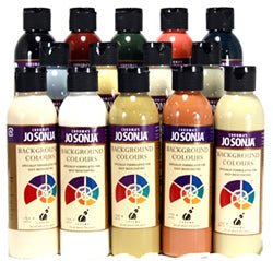 Jo Sonja's Acrylic Artists' Acrylic Background Classic Colours 250ml Bottle - theartshop.com.au