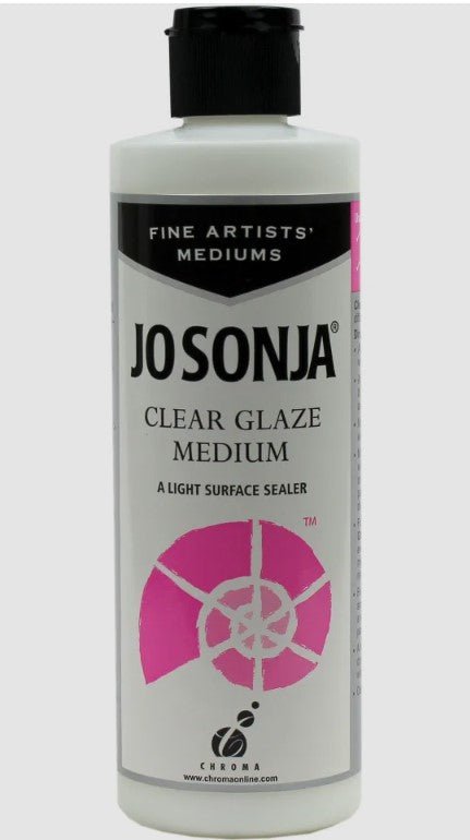 Jo Sonja's Clear Glaze Medium 250ml - theartshop.com.au
