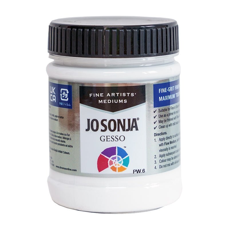 Jo Sonja's Gesso White 250ml - theartshop.com.au