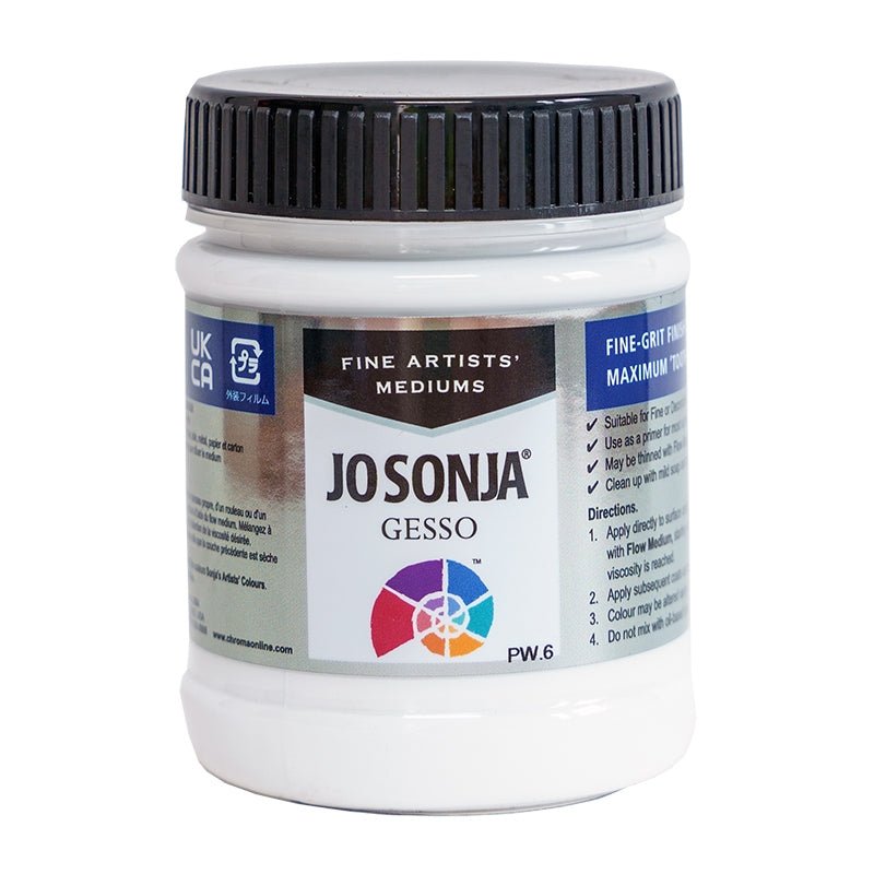 Jo Sonja's Gesso White 250ml - theartshop.com.au