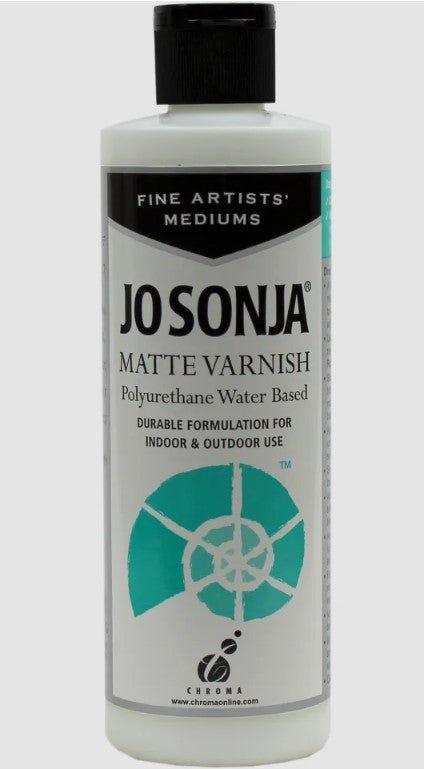 Jo Sonja's Water Based Polyurethane Matte Varnish 250ml - theartshop.com.au