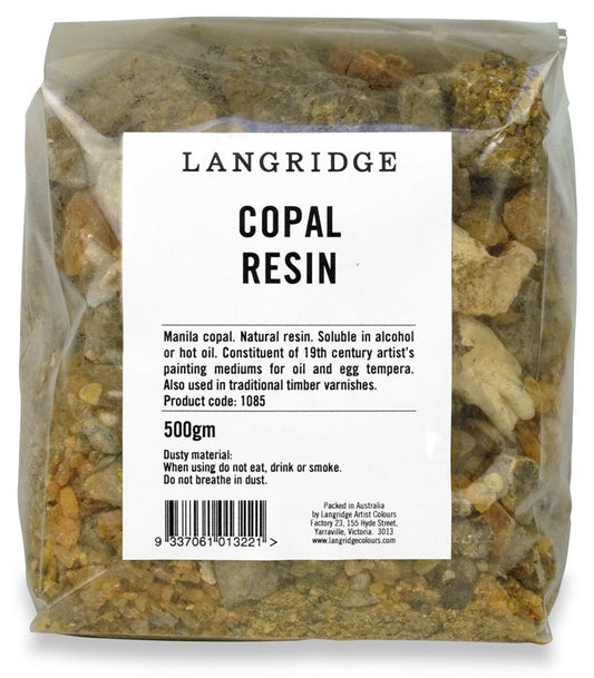 Langridge Copal Resin 500gm - theartshop.com.au