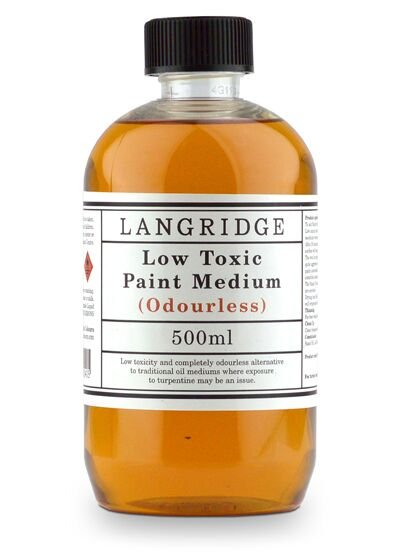 Langridge Low Toxic Paint Medium 500ml - theartshop.com.au