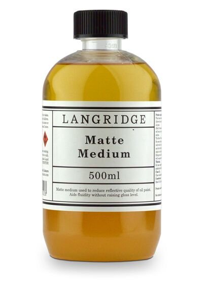 Langridge Matte Medium 500ml - theartshop.com.au