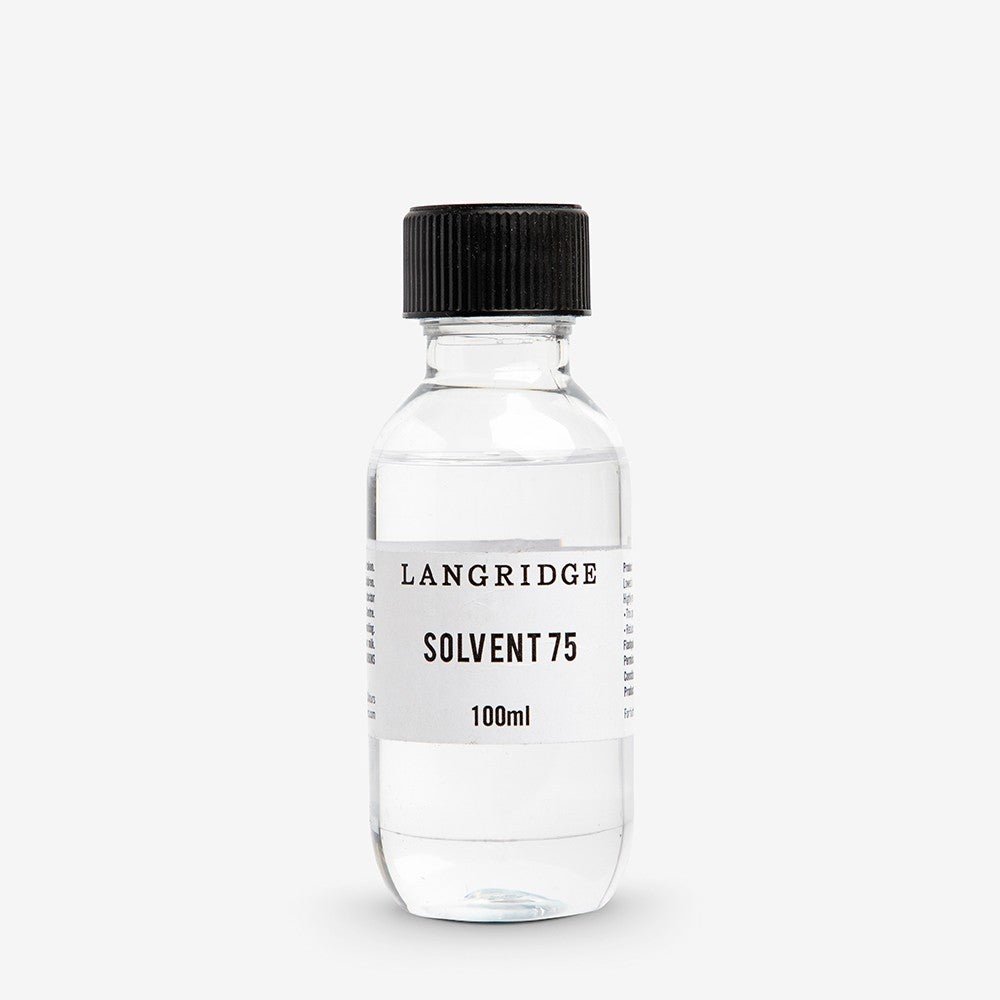 Langridge Solvent 75 100ml - theartshop.com.au
