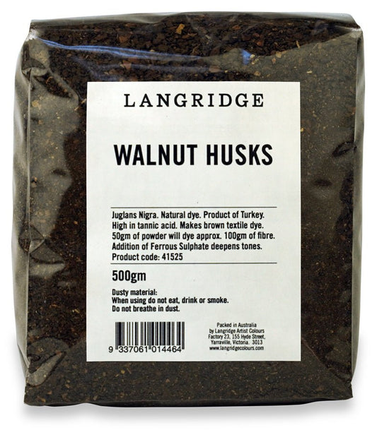 Langridge Walnut Husks 500gm - theartshop.com.au